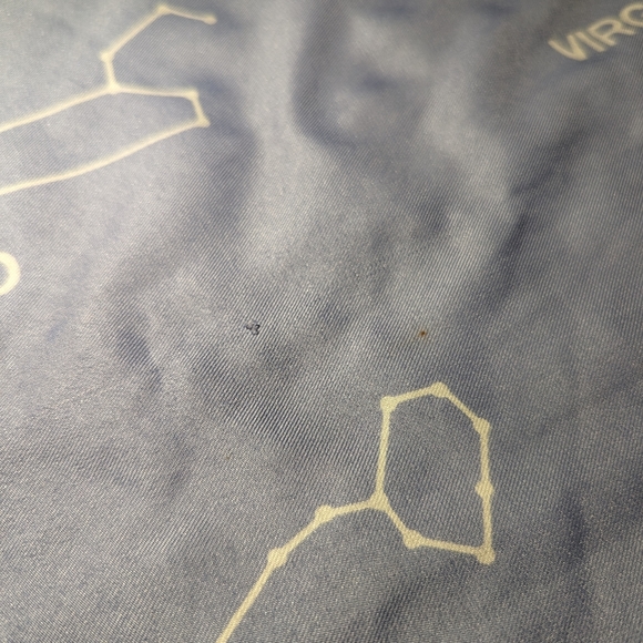 J. Crew Astrology / Astrological Scarf in White and Pale Blue - Picture 3 of 4